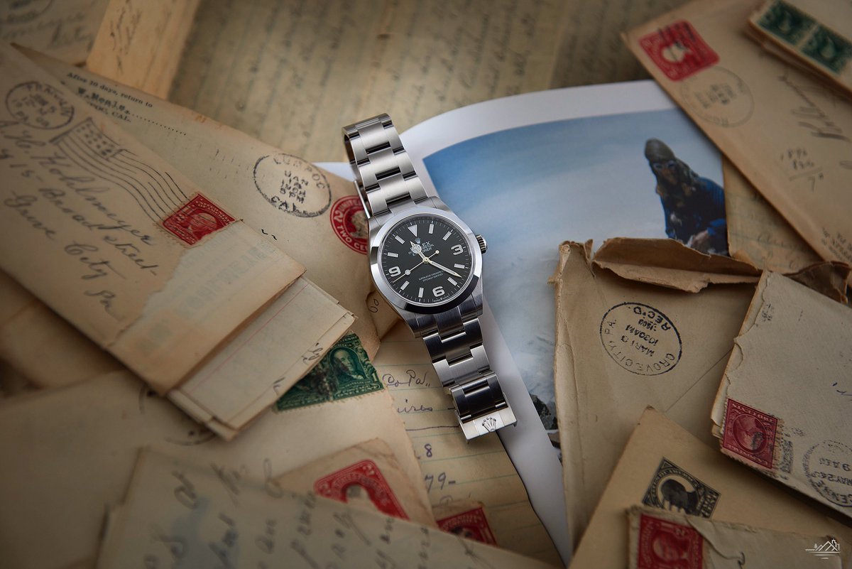 The history of the Rolex Explorer, I had fun with image as I included a little bit of my own family's history. #rolex #rolexexplorer #rolexwatches