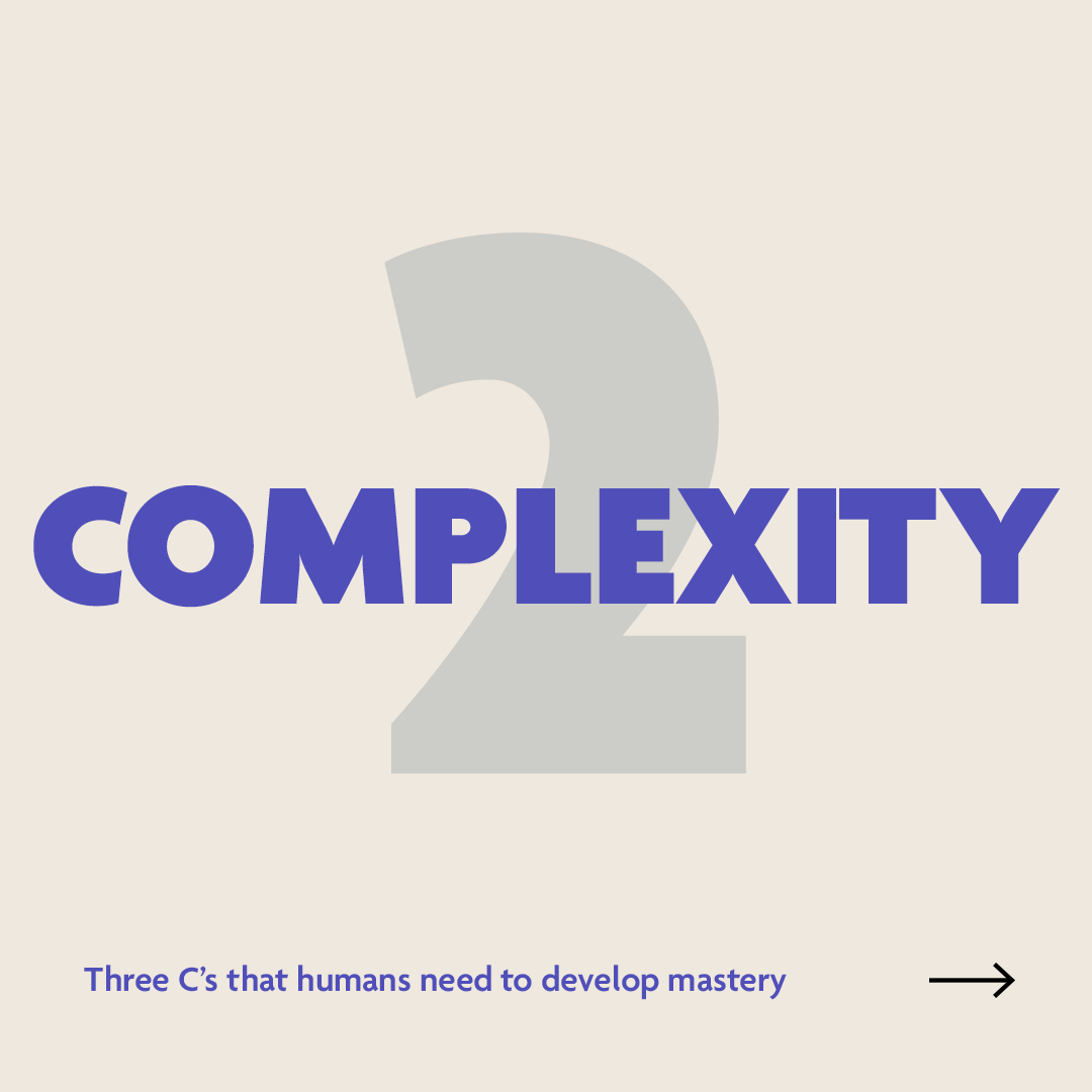 mattbeane's tweet image. The Skill Code is the three Cs we need to build mastery: challenge, complexity, and connection. Work near your limits, engage with the bigger picture, and build bonds of trust and respect.

Learn more about the three Cs: theskillcodebook.com (out June 11!)

#TheSkillCode 🧬