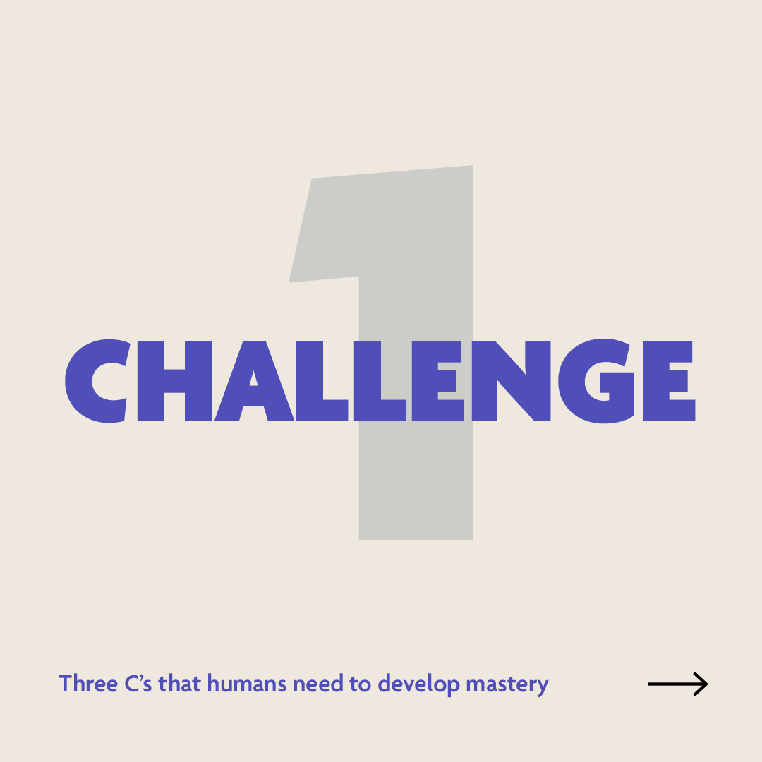 mattbeane's tweet image. The Skill Code is the three Cs we need to build mastery: challenge, complexity, and connection. Work near your limits, engage with the bigger picture, and build bonds of trust and respect.

Learn more about the three Cs: theskillcodebook.com (out June 11!)

#TheSkillCode 🧬