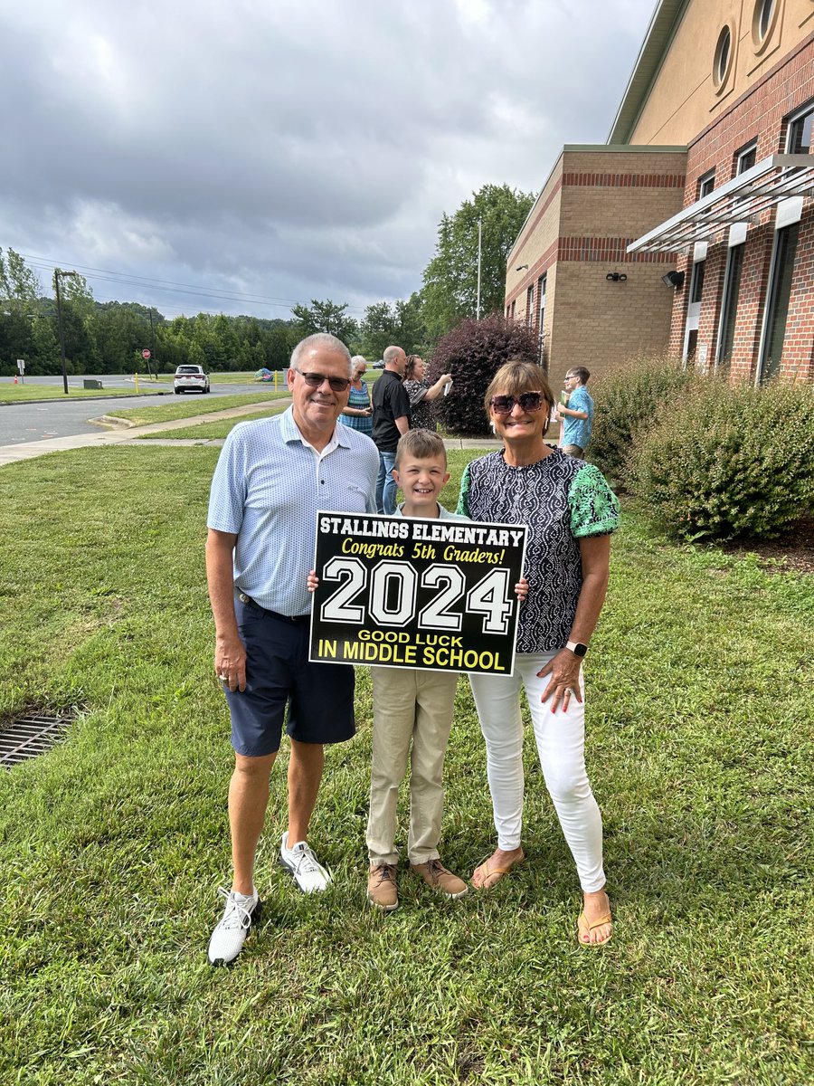Congratulations to youngest grandson Coleman. He is heading to Middle School later this year. Grammy and Pops are proud of you!!!