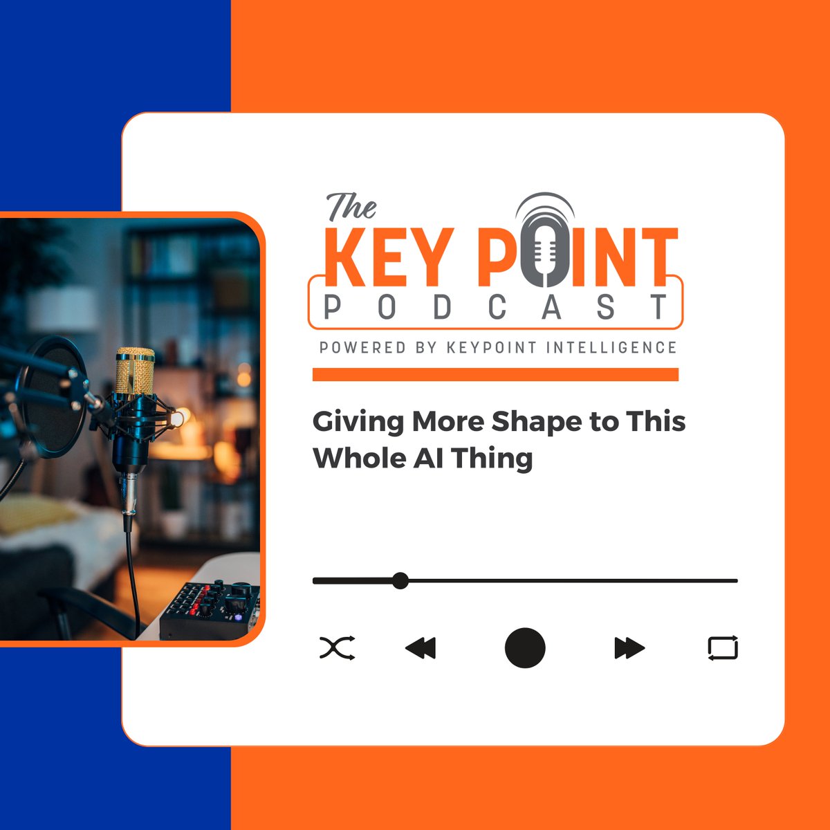 Keypoint Intelligence (@keypointintel) on Twitter photo Join <a href="/KeypointIntel/">Keypoint Intelligence</a>'s Anne Valaitis and Carl Schell as they once again sit down for a look into artificial intelligence (AI) and managed IT services for the latest installment in their ongoing podcast series.
➡️Listen now: hubs.li/Q02zSY5g0
#thekeypointpodcast #AI Join <a href="/KeypointIntel/">Keypoint Intelligence</a>'s Anne Valaitis and Carl Schell as they once again sit down for a look into artificial intelligence (AI) and managed IT services for the latest installment in their ongoing podcast series.
➡️Listen now: hubs.li/Q02zSY5g0
#thekeypointpodcast #AI