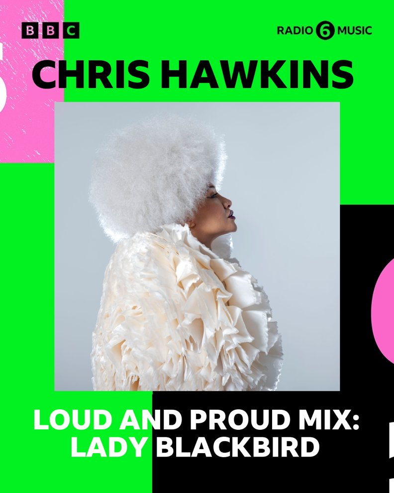 Lady Blackbird (@iamladyblkbird) on Twitter photo Thank you <a href="/chris_hawkins/">Chris Hawkins</a> for having me on <a href="/BBC6Music/">BBC Radio 6 Music</a> Loud and Proud mix! #HappyPride 🌈
Stream Reborn and Pre-order Slang Spirituals now 🏳️🌈 Thank you <a href="/chris_hawkins/">Chris Hawkins</a> for having me on <a href="/BBC6Music/">BBC Radio 6 Music</a> Loud and Proud mix! #HappyPride 🌈
Stream Reborn and Pre-order Slang Spirituals now 🏳️🌈