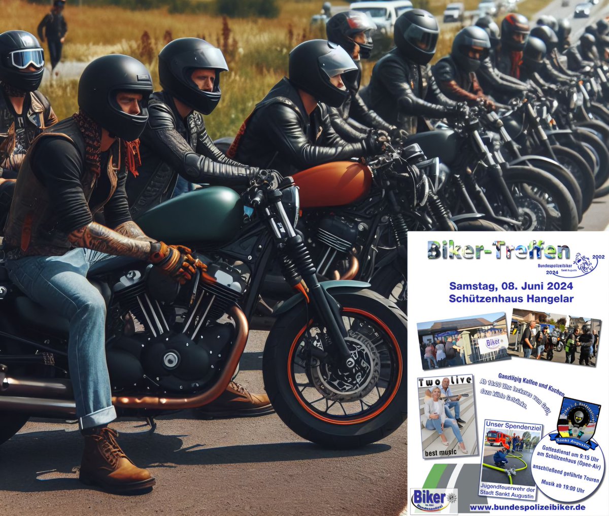 Wir haben aufgrund der Nachfrage noch eine 6. Tour zügig durch den Westerwald angeboten. Bitte anmelden unter bundespolizeibiker.de/index.php/tour…