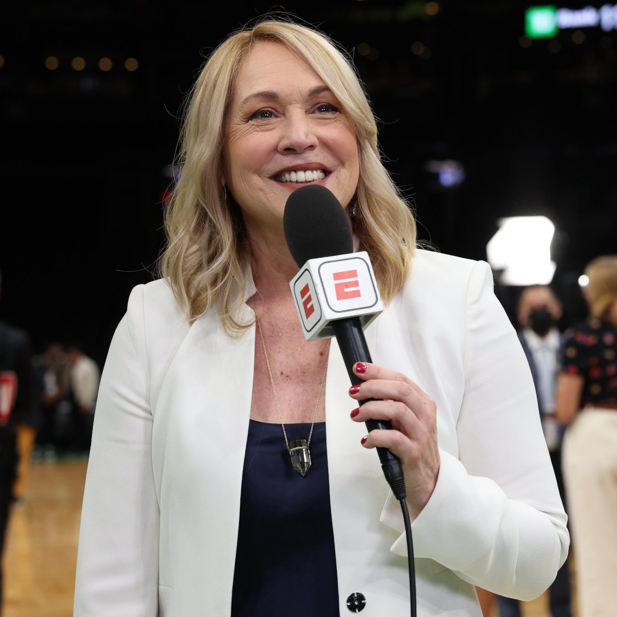 LegionHoops's tweet photo. Doris Burke will make history tonight as the FIRST woman to call any major U.S. Men’s Championship on TV.

Well deserved. 🔥 (h/t @FOS) https://t.co/1Dw8L55dJp