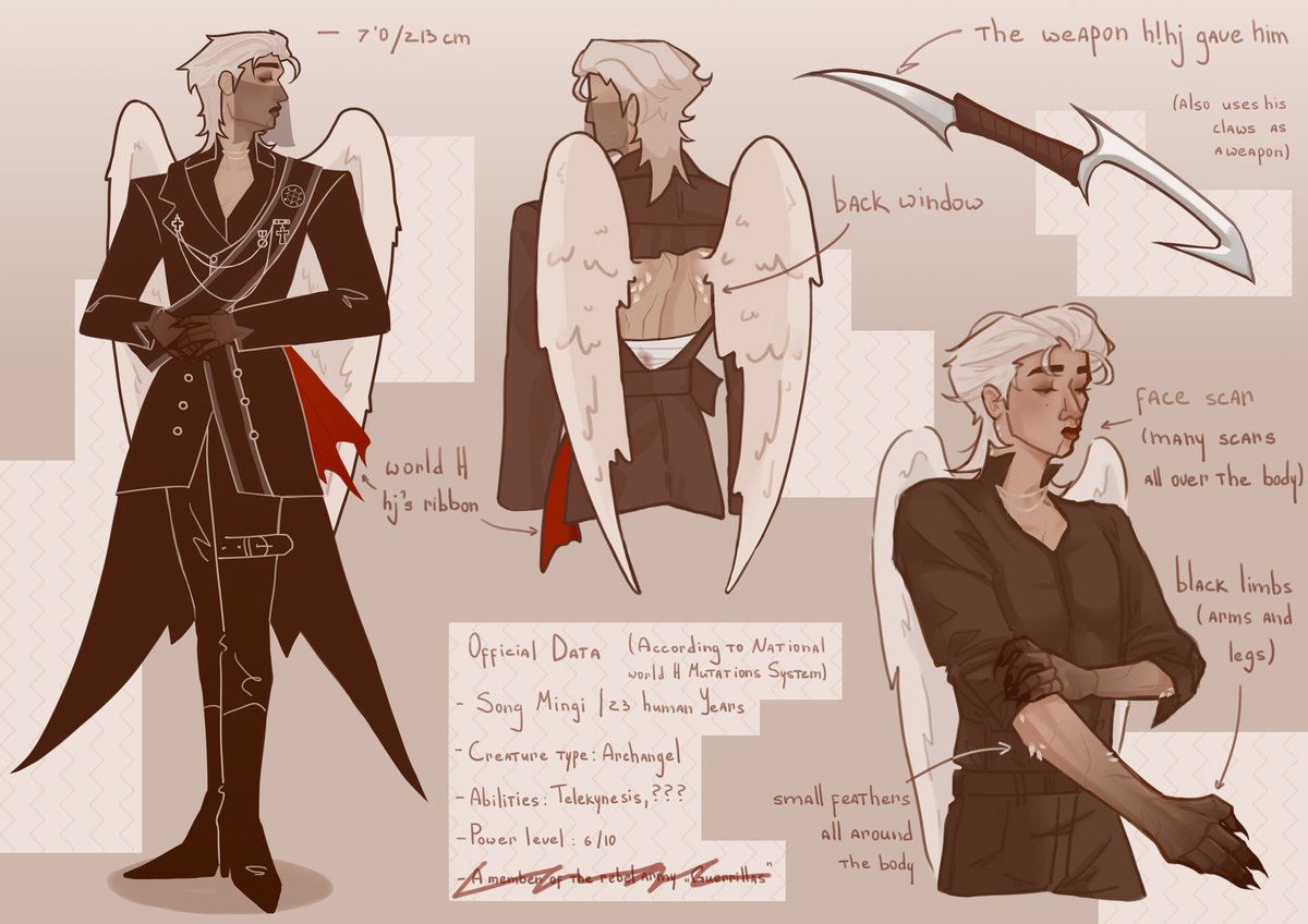 its been almost 2 months since i was bamboozled with this idea and its finally the time.... the time to introduce you to our (me and my lovely <a href="/no1likeslan/">·.°• aslan ★. SAW ATEEZ IN PARIS</a>) precious child - horror!ateez au, and my precious son - horror! mingi !!! (´^ω^`)
a little 🧵: