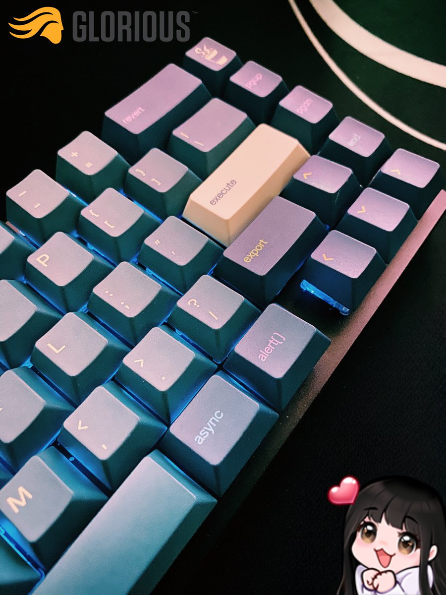 ohgawdkate's tweet photo. ☀️☕️GLORIOUS KEYCAPS GIVEAWAY!☕️☀️

Introducing the new limited edition GPBT Code Brew keycaps! Coding and gaming has never sounded so good!👾

Enter for a chance to win your own⬇️
💛Follow @Glorious & @ohgawdkate 
💛Like and Retweet the post!
💛Tag a friend below! 

Winners must be from eligible country: https://t.co/AVhqb6bgSo

#Glorious #KeyCapsules #IAmGlorious