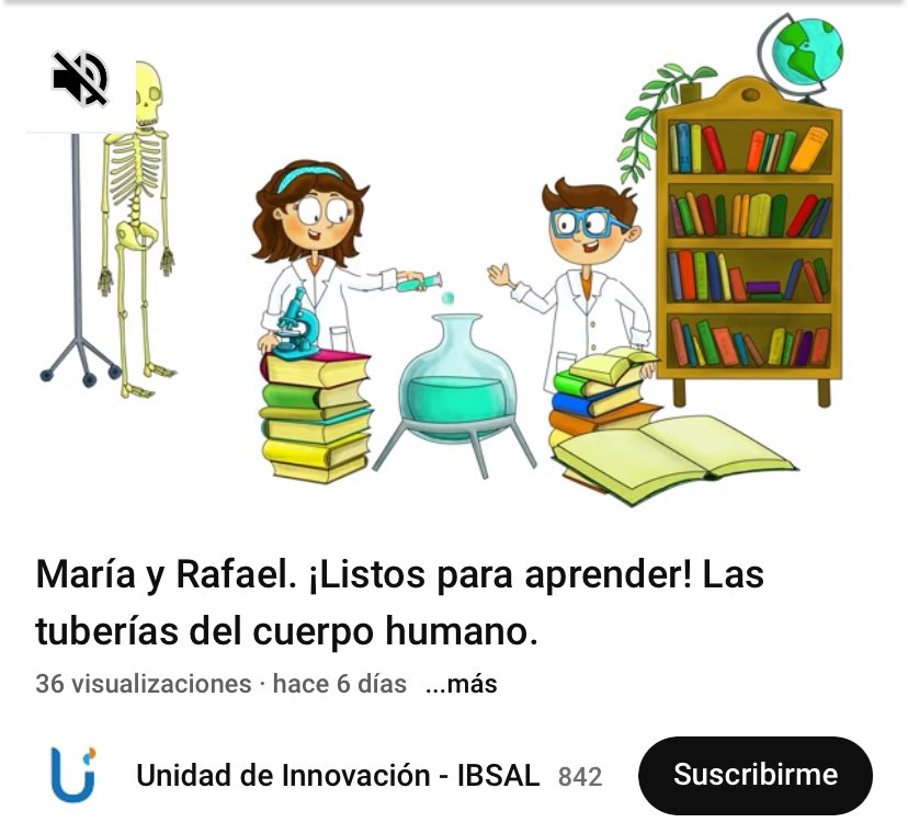 Y para que nuestros niños de  cuarto de primaria del colegio Calasanz aprendieran del riñón y sistema excretor, antes vieron este estupendo vídeo creado por y para ellos <a href="/innovacionIBSAL/">Unidad de Innovación del IBSAL</a> <a href="/CalasanzSA/">Calasanz Salamanca</a> @friat_es 
#12mesescuidandote

youtu.be/1Z02C2nwN4Q