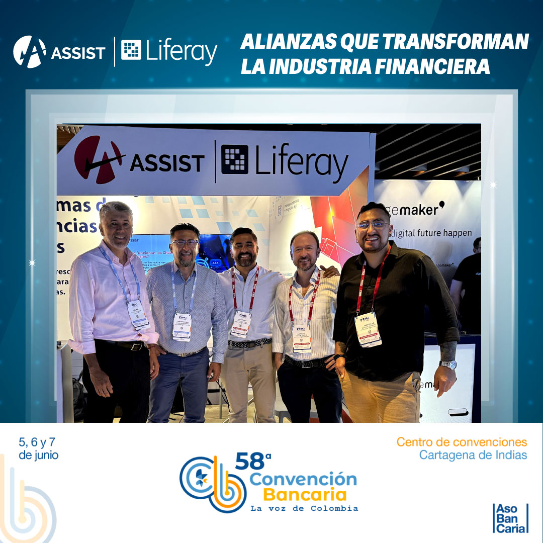 AssistConsultor's tweet photo. Primera jornada del segundo día de la #ConvenciónBancaria2024.

🦾Junto a Liferay hemos logrado concretar diferentes uno a uno con grandes compañías del sector bancario, con conversaciones de gran valor sobre como pueden transformar sus experiencias digitales. https://t.co/oUY9R8xtKP