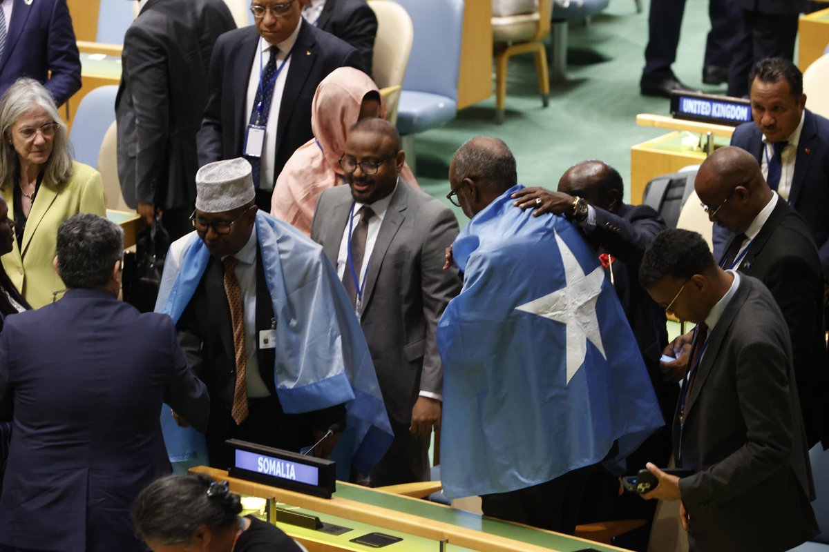 Somalia has received 179 votes by the General Assembly and has been elected as non-permanent member of the UN Security Council for the years 2025-26.

The process was started by the previous administration in 2018, when President Farmaajo declared for candidacy. This will be
