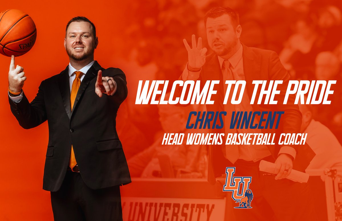 WELCOME TO THE PRIDE! 

Chris Vincent tabbed as Head Women's Basketball Coach 

👉📰 bit.ly/3yQFps2

#goLions X #WeRoar