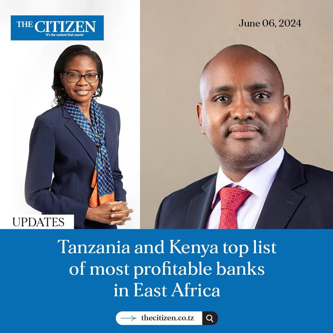 TheCitizenTz's tweet photo. Five most profitable banks in East Africa

🇰🇪1. KCB Group- 122.59 million 
🇰🇪2.  Equity Group- 117.48 million
🇹🇿3. NMB Bank Plc- $61.69 million
🇰🇪4. Co-operative Bank of Kenya- $50.99 million
🇹🇿5. CRDB Bank Plc-$49.05 million

Read more https://t.co/Qj1M3vrB3O https://t.co/r16FhDMjrI
