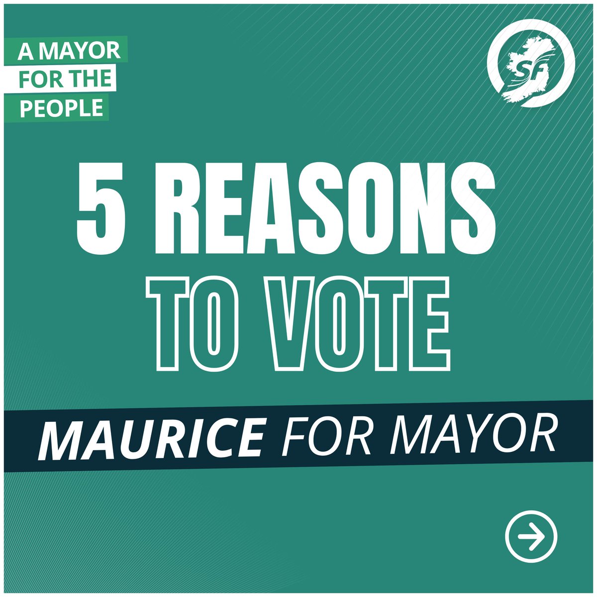 QuinlivanTD's tweet photo. Here’s 5 reasons to vote for me tomorrow!
Vótáil Maurice Quinlivan number 1.
1/2
#Maurice4Mayor #SinnFéin #changestartshere #LimerickDEM https://t.co/8OeuWm6ZZr