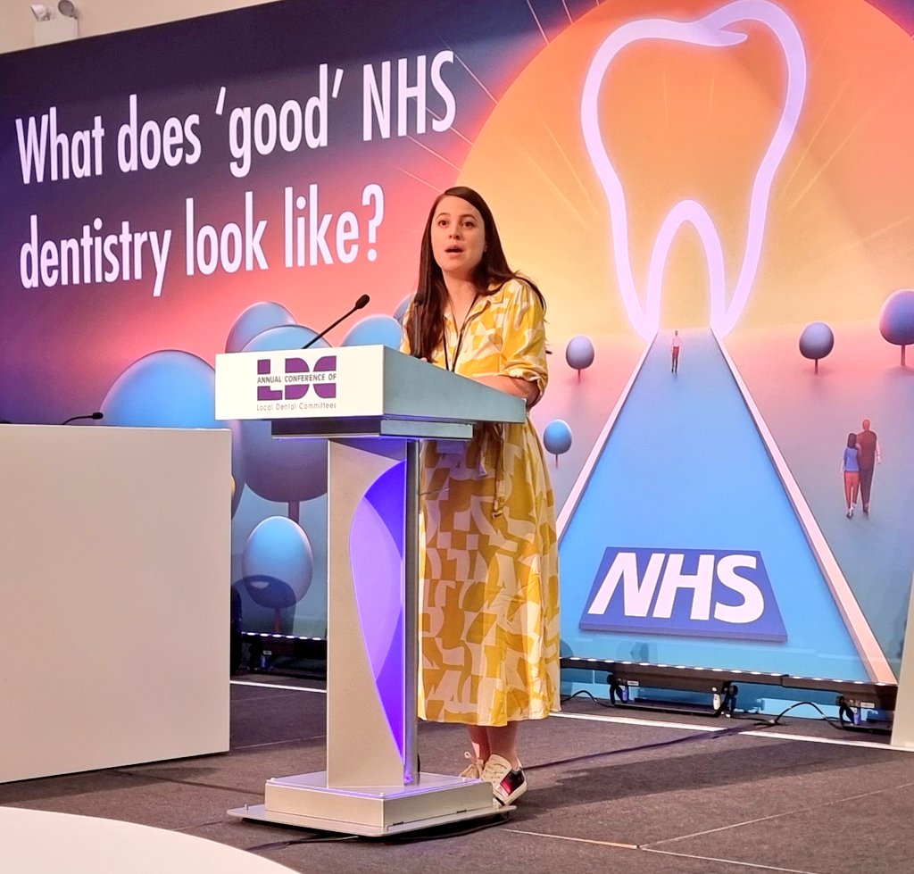 natb990's tweet photo. Speaking @TheBDA LDC conference today on behalf of young dentists and the realities of being a early career dentist in the era of dental deserts #LDCconference https://t.co/R4ZQewcfAg