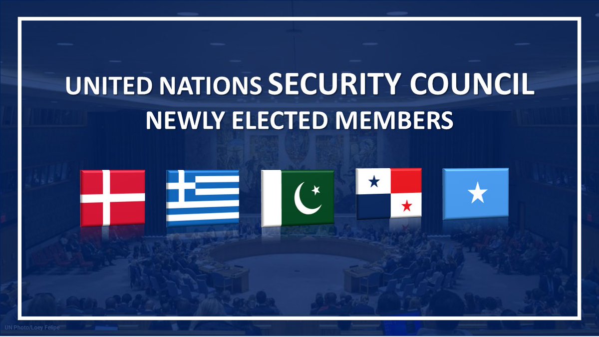 Portugal at the UN (@portugal_un) on Twitter photo 👏👏👏 Congratulations to the newly elected #UNSC members for the term 2025–2026:
<a href="/Denmark_UN/">Denmark in UN NY🇩🇰</a> 🇩🇰
<a href="/GRUN_NY/">Greece to the United Nations</a> 🇬🇷
<a href="/PakistanUN_NY/">Permanent Mission of Pakistan to the UN</a> 🇵🇰
@Panama_UN 🇵🇦
<a href="/SomaliaatUN/">Somali Mission to UN-NY</a> 🇸🇴
<a href="/Portugal_UN/">Portugal at the UN</a> 🇵🇹 looks forward to working with the newly elected members & strengthen cooperation at the <a href="/UN/">United Nations</a> 🇺🇳 & beyond. 👏👏👏 Congratulations to the newly elected #UNSC members for the term 2025–2026:
<a href="/Denmark_UN/">Denmark in UN NY🇩🇰</a> 🇩🇰
<a href="/GRUN_NY/">Greece to the United Nations</a> 🇬🇷
<a href="/PakistanUN_NY/">Permanent Mission of Pakistan to the UN</a> 🇵🇰
@Panama_UN 🇵🇦
<a href="/SomaliaatUN/">Somali Mission to UN-NY</a> 🇸🇴
<a href="/Portugal_UN/">Portugal at the UN</a> 🇵🇹 looks forward to working with the newly elected members & strengthen cooperation at the <a href="/UN/">United Nations</a> 🇺🇳 & beyond.