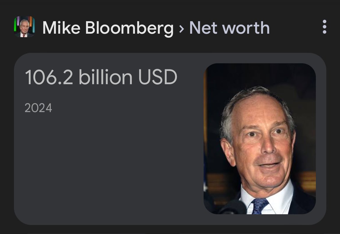 Netglow's tweet image. Let me hold a 20 lol @MikeBloomberg