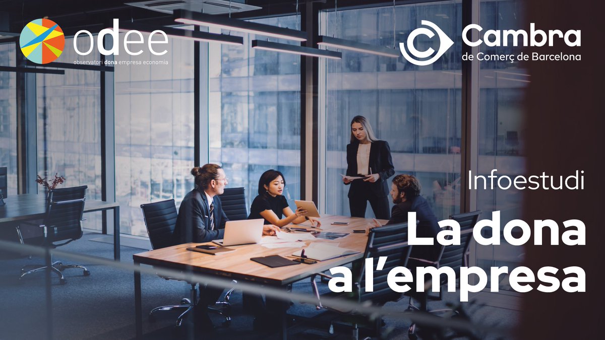 Les empreses són més paritàries?

Avui l'<a href="/odeecambra/">DonaEmpresaEconomia</a> ha analitzat la presència de la dona en consells d'administració i càrrecs directius i les conclusions no són gaire positives... 

👀 Consulta els resultats en aquest #infoestudi! premsa.cambrabcn.org/dona-empresa/

#EstudisCambra