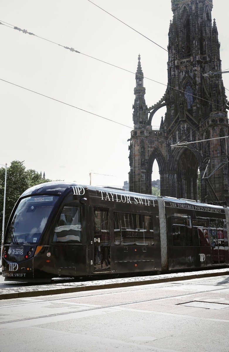 The Eras Tour just arrived in Edinburgh! #EdinburghTStheErasTour