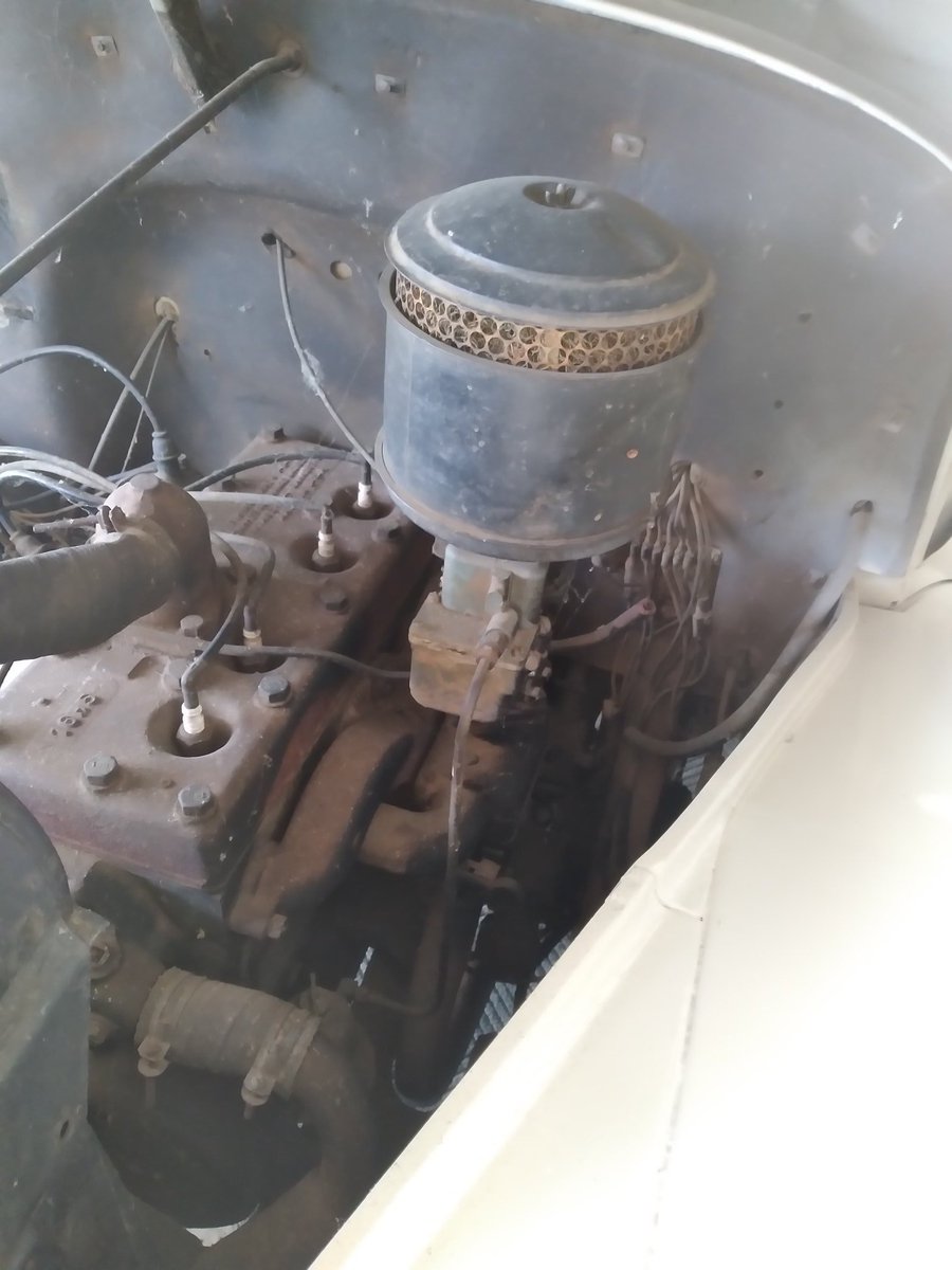OfficialLWH's tweet photo. FDRs 1940s #Willys #engine. Known the Model 440 later the #Americar. Willys also made the jeep. #FDR #LWH @GaStateParks @FDRLibrary @NPS_HydePark #Jeep https://t.co/q3JjDkSDJO