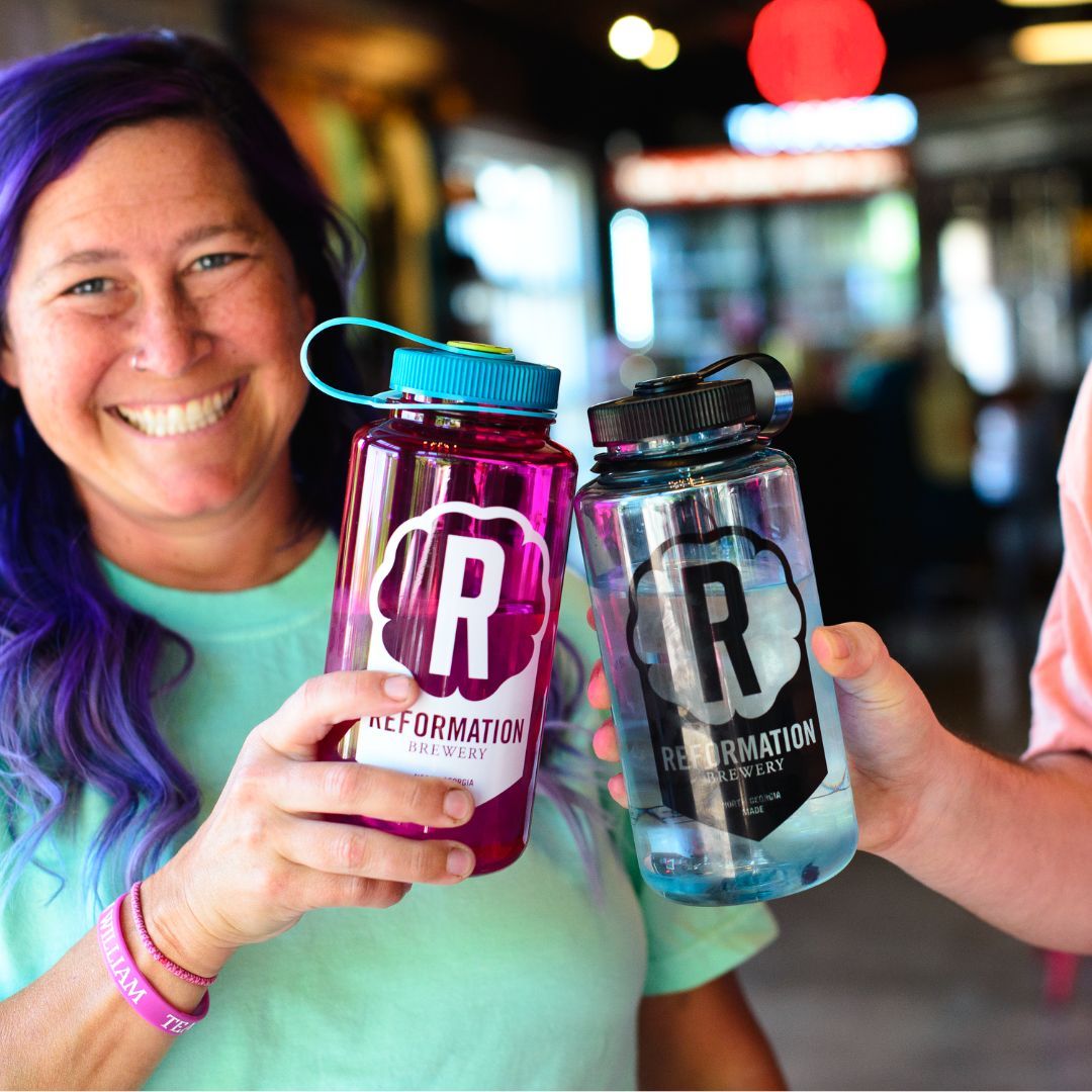 ReformationBrew's tweet image. Just us staying hydrated and being cute. 

#setbeerfree #northgeorgiamade