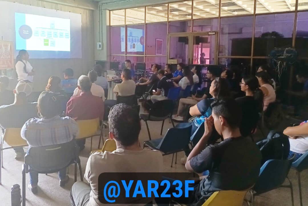 bacastillo95's tweet photo. #EnVivo Desde las instalaciones de @YAR23F en el corazón de San Felipe, se desarrolla una Jornada de Capacitación dirigida a Guías de Turismo impartido por @inaturvzla en Yaracuy...

#PuebloLealSiempre
¡Vamos!
@Gabrielasjr
@LaRosaInfoVE 
@BrigadasCHCH 
@IYaracuy https://t.co/uFlNRIhtdq