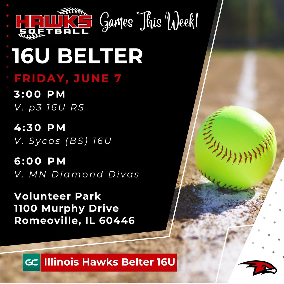 MbBelter's tweet photo. Here is it folks! This weekend’s scheduled pool play times in Romeoville! https://t.co/gnX57dV2RW