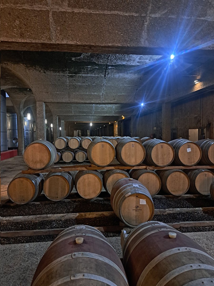MarykeRoberts's tweet photo. Dis my eerste keer terug by @dhillswine nadat #MartinMoore oorlede is. Tog is hy hier in elke oesjaar wat ons op hierdie #Tangram viering proe. Fantastiese span dra die fakkel voort. En ons sit by dieselfde tafel as ons laaste kuier met hom.
#JigsawPR https://t.co/JHaG4RlXg3