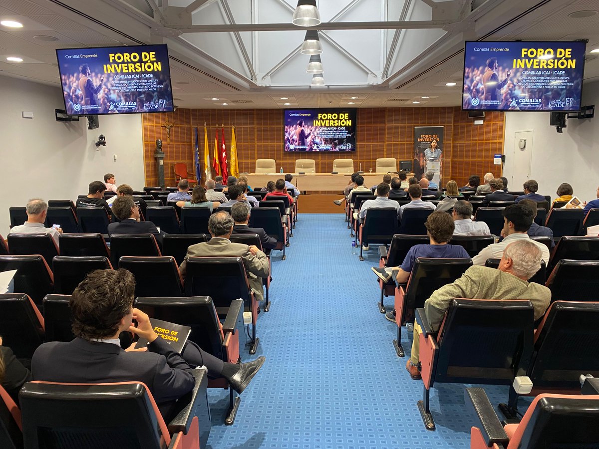 Asociación/Colegio Ingenieros del ICAI (@icaiasoc) on Twitter photo 📣 Hoy estamos en <a href="/Comillas_ICAI/">Comillas ICAI</a> en la II Sesión del Foro de Inversión Comillas ICAI - ICADE.
En esta sesión conoceremos los proyectos: FLY-FUT Analytics, momoven, <a href="/NovaTalent_/">Nova</a> , <a href="/Filantropico_es/">Filantrópico</a> y swipet. 📣 Hoy estamos en <a href="/Comillas_ICAI/">Comillas ICAI</a> en la II Sesión del Foro de Inversión Comillas ICAI - ICADE.
En esta sesión conoceremos los proyectos: FLY-FUT Analytics, momoven, <a href="/NovaTalent_/">Nova</a> , <a href="/Filantropico_es/">Filantrópico</a> y swipet.