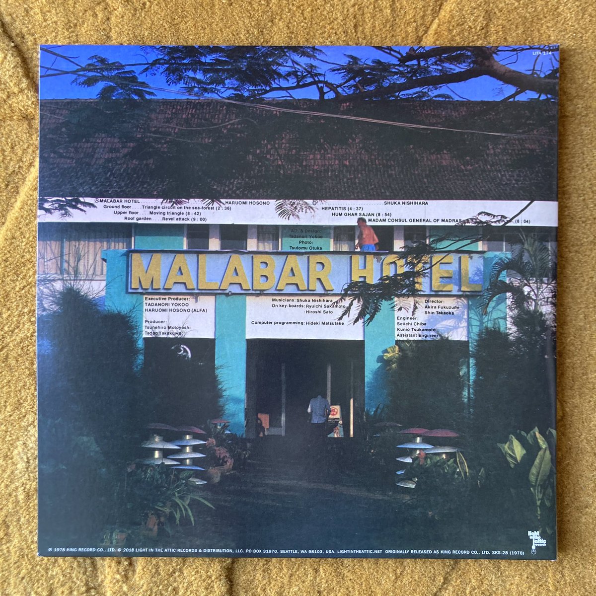 projectmoonbase's tweet photo. Haruomi Hosono (@hosonoharuomi_, @lightintheattic) - Cochin Moon 🦜🎹🪲 #exotic #luxurious #wonderfilled #Indian #cinemas #totally #electronic #chattering #bugs #fluttering #birds #magic #harps #drums #thud #blip (h/t @KidNarco) (Thank you @spacediscojeff!) (@_stranger_than) https://t.co/tGDRk3qBzd