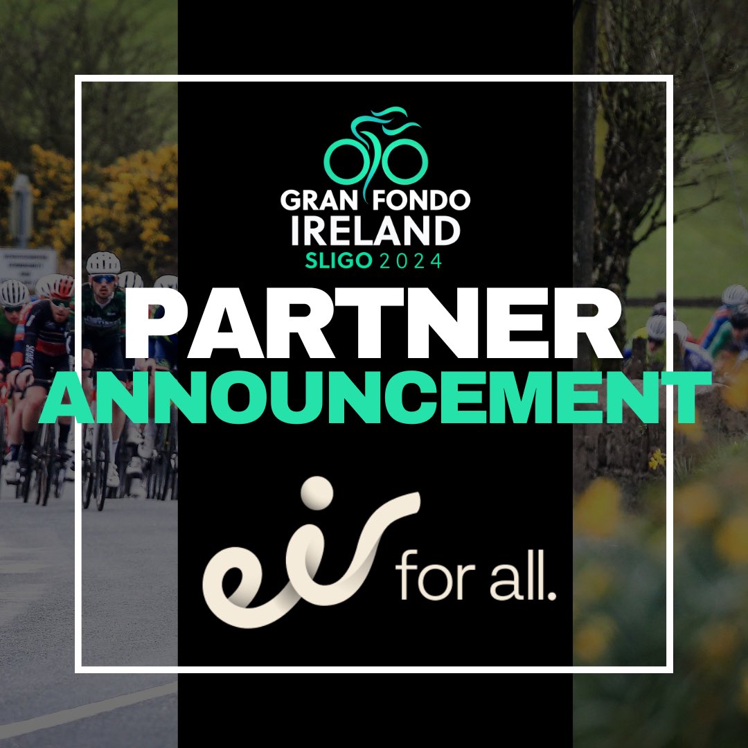 The news is out!👀
 
We are thrilled to announce <a href="/eir/">eir</a> are the Official Communications Partner of Gran Fondo Ireland, the first-ever UCI Gran Fondo to make its way to Ireland. 🇮🇪
 
Secure your place today.⏳
 
#UCIGranFondoIreland #GranFondoIreland #GranFondoSligo #CycleLikeAPro