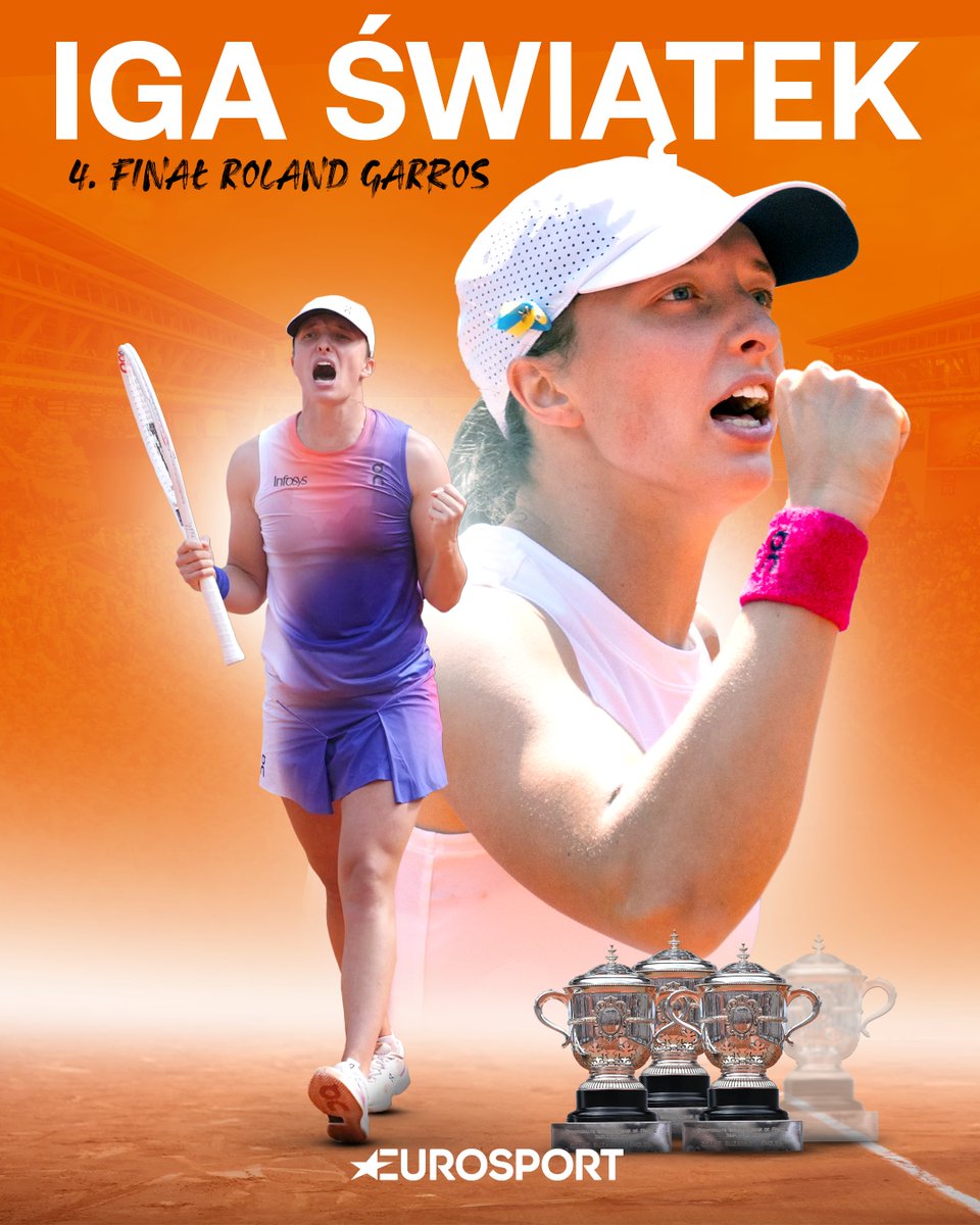 Eurosport_PL's tweet photo. #RG20 🏆
#RG22 🏆
#RG23 🏆
#RG24 ( ͡° ͜ʖ ͡°)
#JazdaIga #1GA #RolandGarros https://t.co/lWiNz473N0