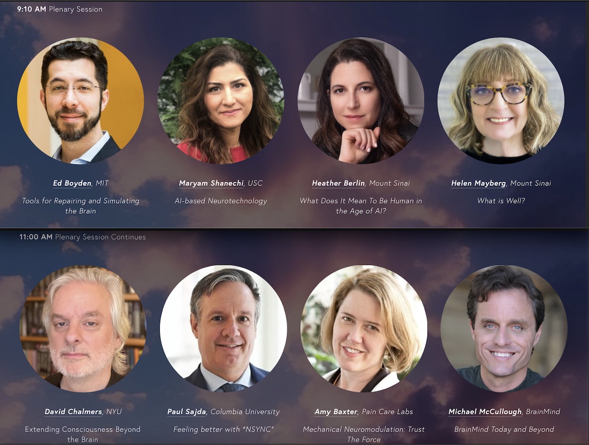 heather_berlin's tweet photo. Exhilarating time @ #BrainMind's Special Forum on Neuromodulation, #BCI & #AI, & "Your Brain on Art" meetings in #NYC.
Thankful for @eboyden3's lovely intro to my talk, "Being Human in the Age of AI", and for the stimulating discussions that followed over lunch.
Plus @VanJones68 gave an inspiring talk on collaboration, advocacy, & community. But the best part was spending time w/ friends & colleagues. #neuroscience @davidchalmers42 @ariannahuff