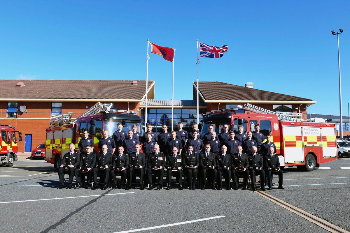 Huge congratulations to our trainee firefighters who today passed out from course 58.24 during a special ceremony in front of family, friends and colleagues at service headquarters 🚒

The 20 recruits have graduated after completing a 14-week extensive training course.

⬇️