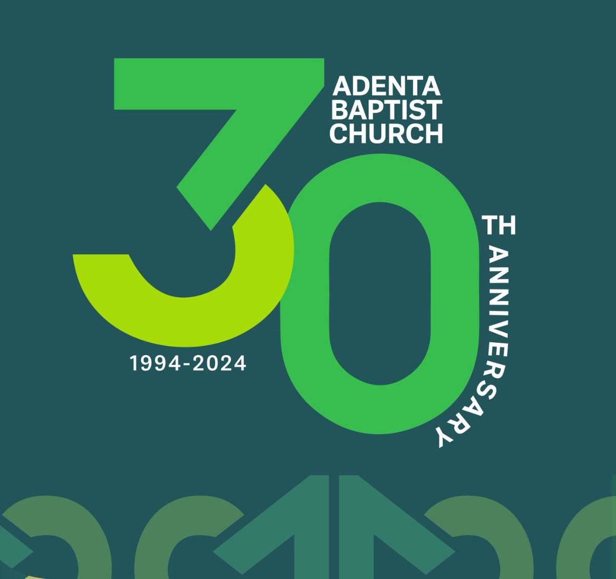 AdentaBaptist's tweet photo. Celebrating 30 years of God's goodness! 
Ebenezer! Thus far the Lord has brought us....

#AdentaBaptistChurch
#30thAnniversary https://t.co/e4VbDt7cFW