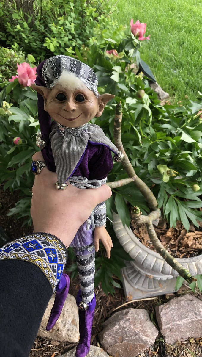 gregthesorcerer's tweet photo. Update: the elf was still alive and i released it back into my garden https://t.co/krKuCF8zQp