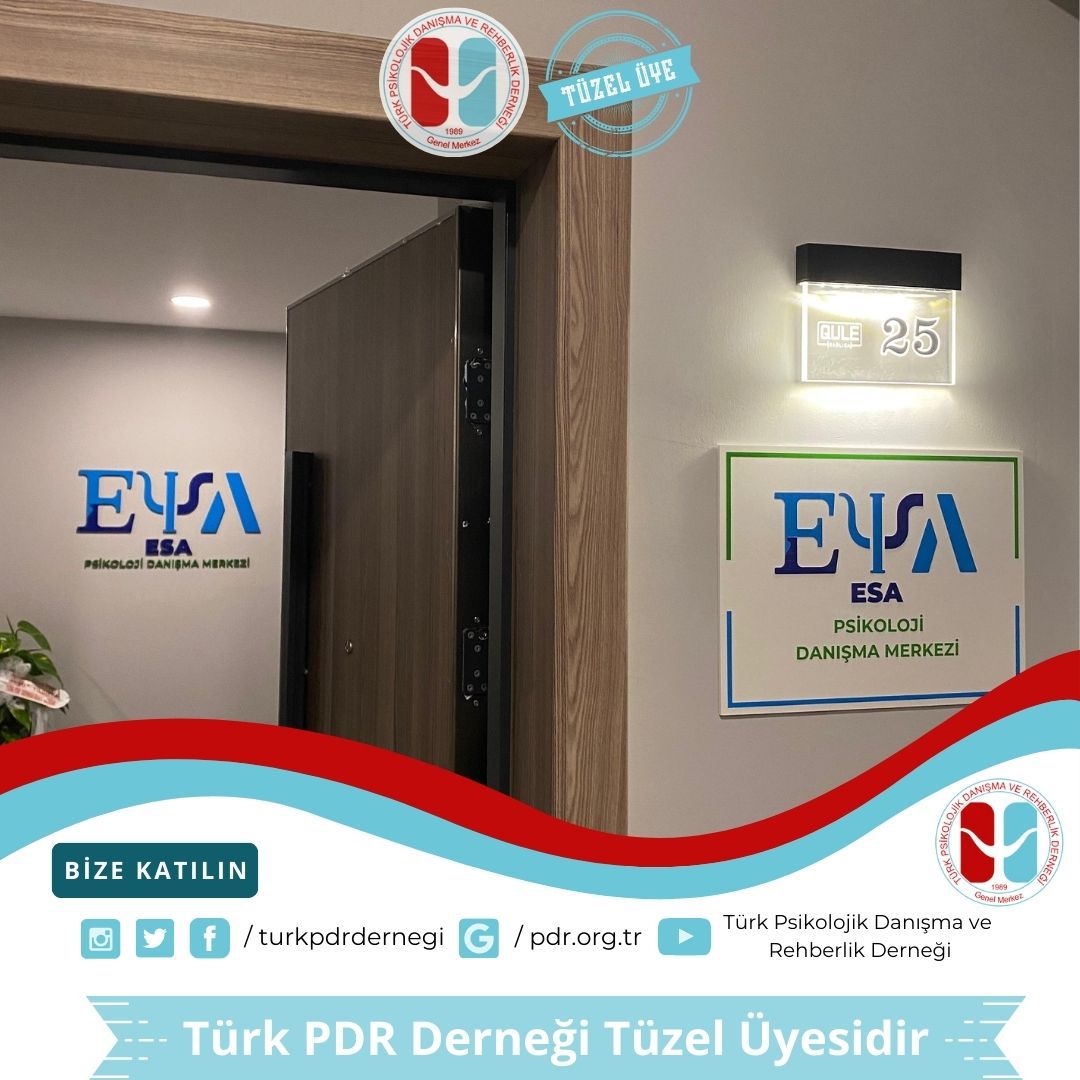TurkPDRBursa's tweet photo. Hayata geçen yeni çalışmamızın 2 numaralı tüzel üyesi “ESA Psikoloji Danışma Merkezi” sahibi Psikolojik Danışman Enes Samet AVCI oldu. https://t.co/RLM9CB2uTw