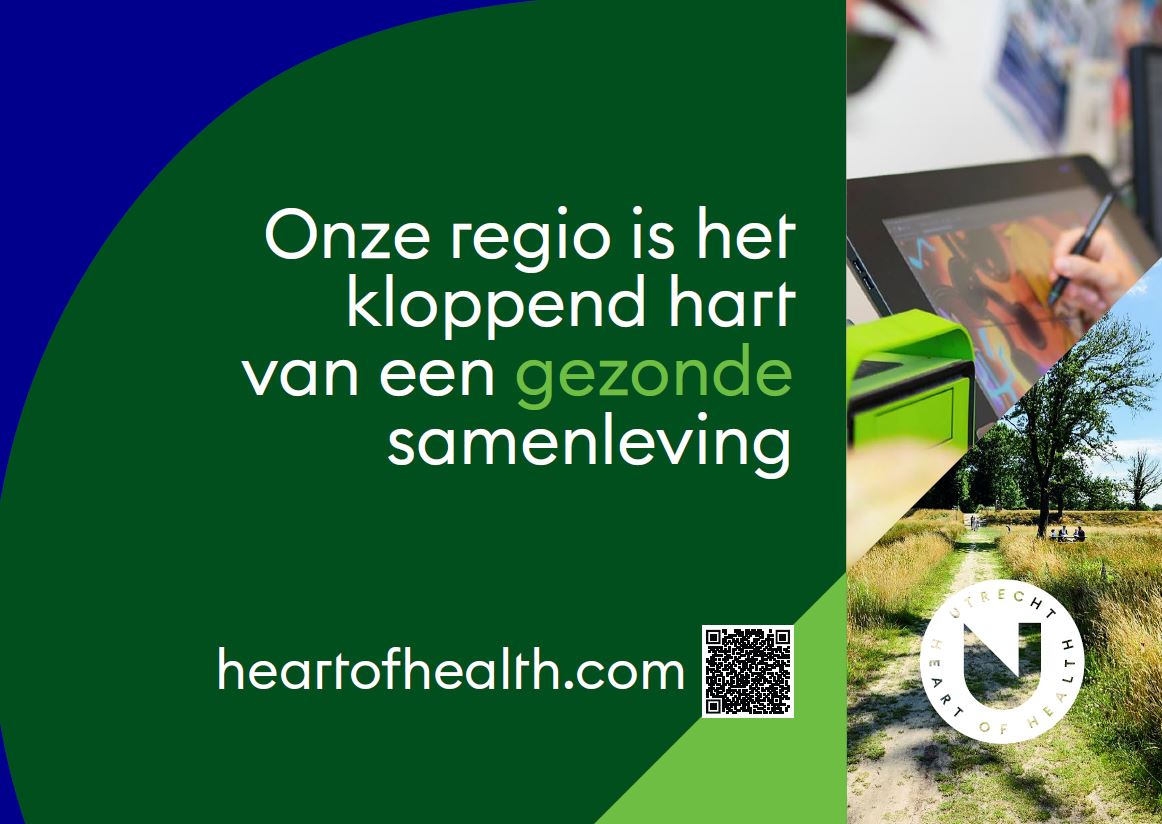 In de MRU maken we gezonde groei mogelijk: #UtrechtHeartofHealth is het kloppend hart van Nederland en Europa. Benieuwd? Bezoek onze stand 12-23 op de #Provada op 11, 12 en 13 juni: bit.ly/3V9v3uVVoor onze regio in vogelvlucht: bit.ly/3VaVLmW 
#MRU #gezondegroei