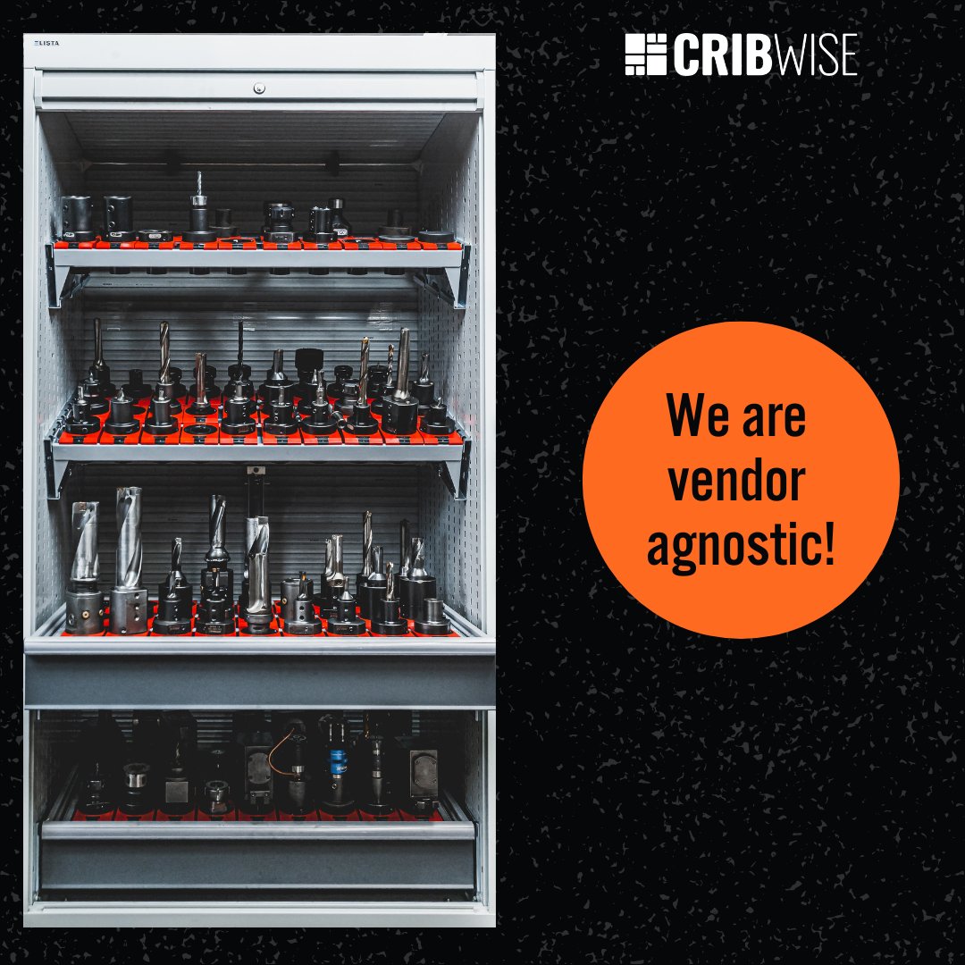 CRIBWISE's tweet photo. CRIBWISE is a vendor-agnostic tooling inventory management solution, meaning that you can make full use of our customizable hardware and software integrations, regardless of tooling brand. To learn more visit: https://t.co/sNzrM1VFBJ

#cncmachining #tooling #cuttingtools https://t.co/Cq6RdObAma