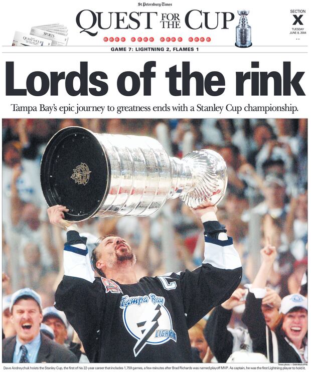 ThePaulDriscoll's tweet photo. 20 years ago tonight, the Lightning won their first Stanley Cup in franchise history.

Happy anniversary, Bolts fans.

#GoBolts https://t.co/wMhE5YdtyC