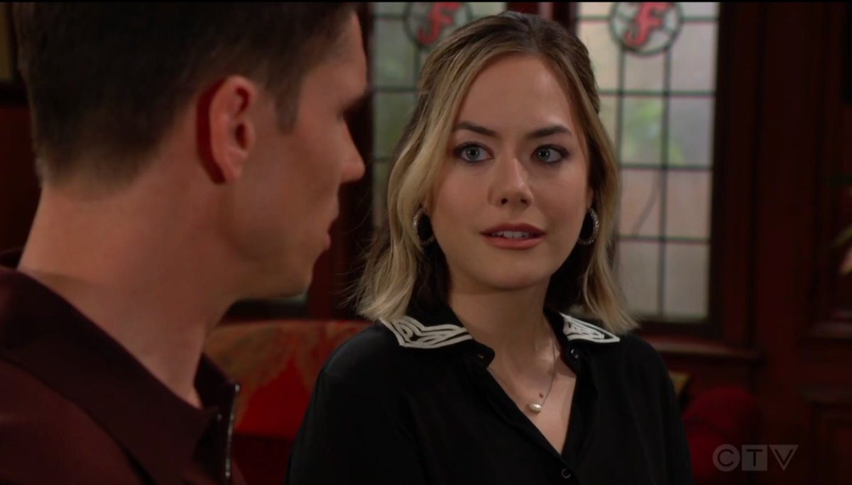 sparkly_Annika's tweet photo. Finn: Why are you doing this to Hope?
Rut roh. 🍿
#TeamHope #AFineMess #BoldandBeautiful https://t.co/suQaHjnVor