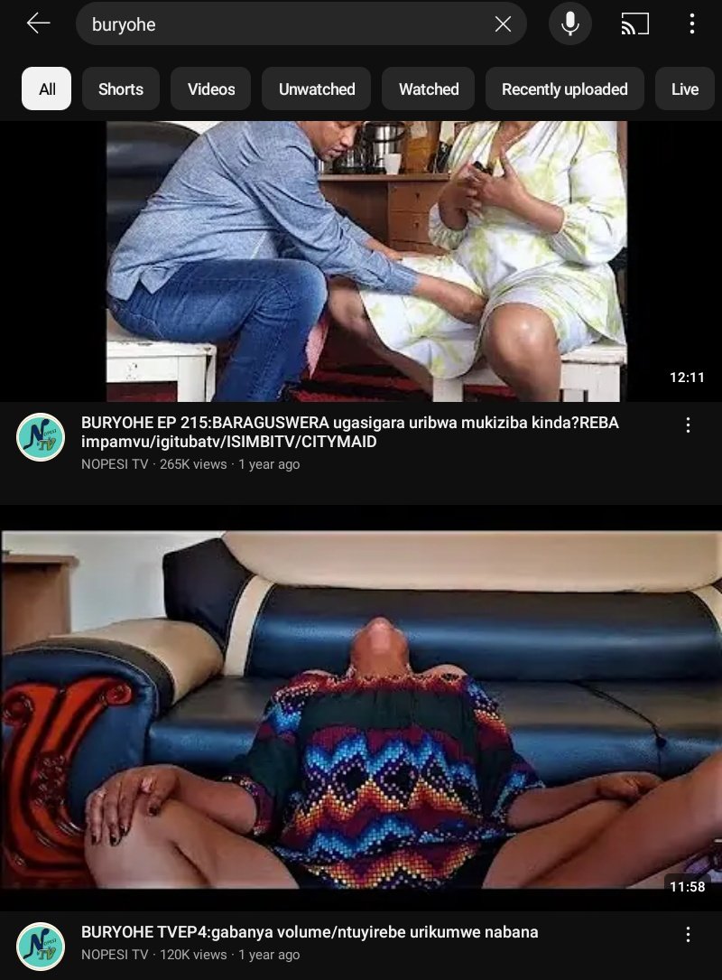 AllStartsAtHome's tweet photo. @jnabdallah @RIB_Rw Ikibazo ntimugishakire ahandi,YouTube
Nabuze utsobanurira ndikwibaza ko nti ni ruswa cgw kwirengagiza nkana!
Nyakubahwa @jnabdallah na @RIB_Rw
Murwanda abantu bemerewe gukora ibishegu nibande??
Itegeko n 71/2018 ryo kuwa 31/08/2018 ryerekeye kurengera Umwana
#Ingingo 33 https://t.co/JHbMT2Plc0