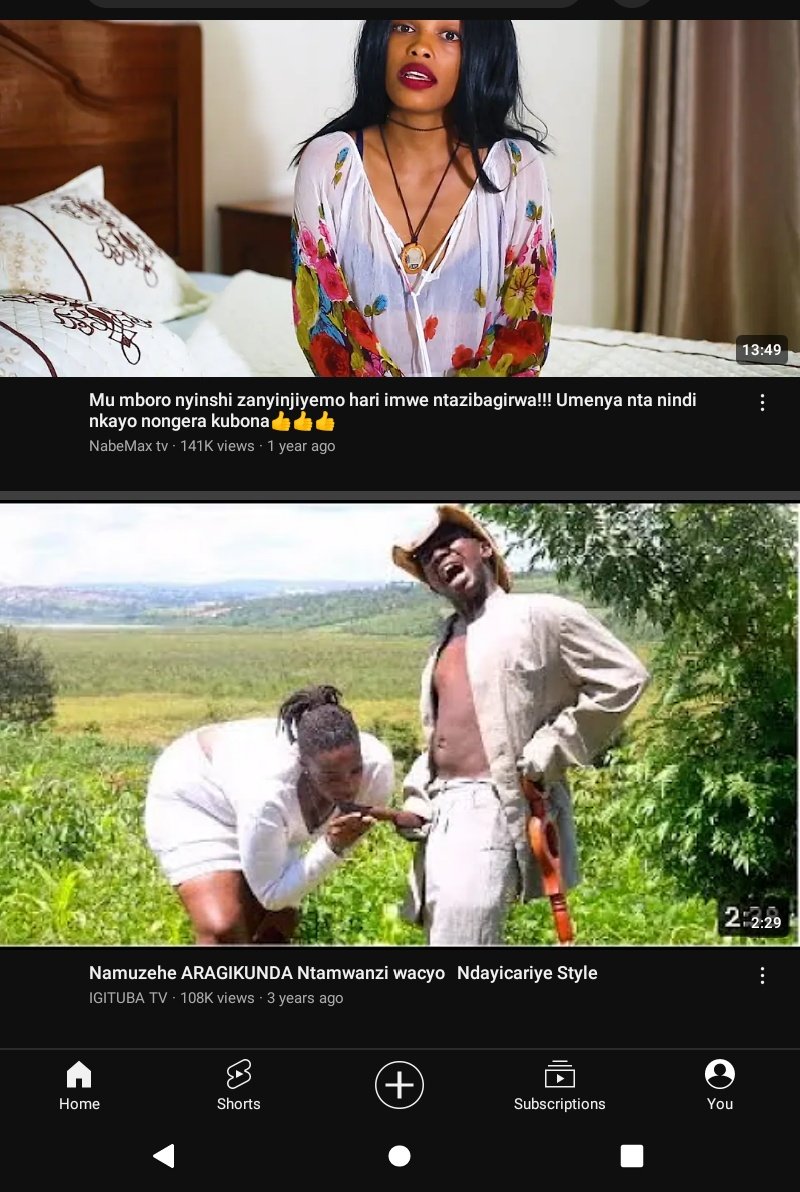 AllStartsAtHome's tweet photo. @jnabdallah @RIB_Rw Ikibazo ntimugishakire ahandi,YouTube
Nabuze utsobanurira ndikwibaza ko nti ni ruswa cgw kwirengagiza nkana!
Nyakubahwa @jnabdallah na @RIB_Rw
Murwanda abantu bemerewe gukora ibishegu nibande??
Itegeko n 71/2018 ryo kuwa 31/08/2018 ryerekeye kurengera Umwana
#Ingingo 33 https://t.co/JHbMT2Plc0