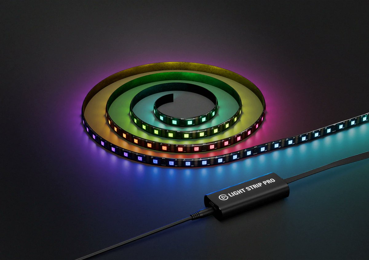 WickedSarah_'s tweet photo. New 🔥 @elgato product drop! 

Step up your light game with Light Strip Pro!
https://t.co/MUON1HqIjl

💡NO flicker
💡Sticky+Magnetic backing
💡Adjust with stream deck and control center
💡Choose animated scenes that bring your lights to life!

#ElgatoPartner #CreateBetter https://t.co/frnnLKX698