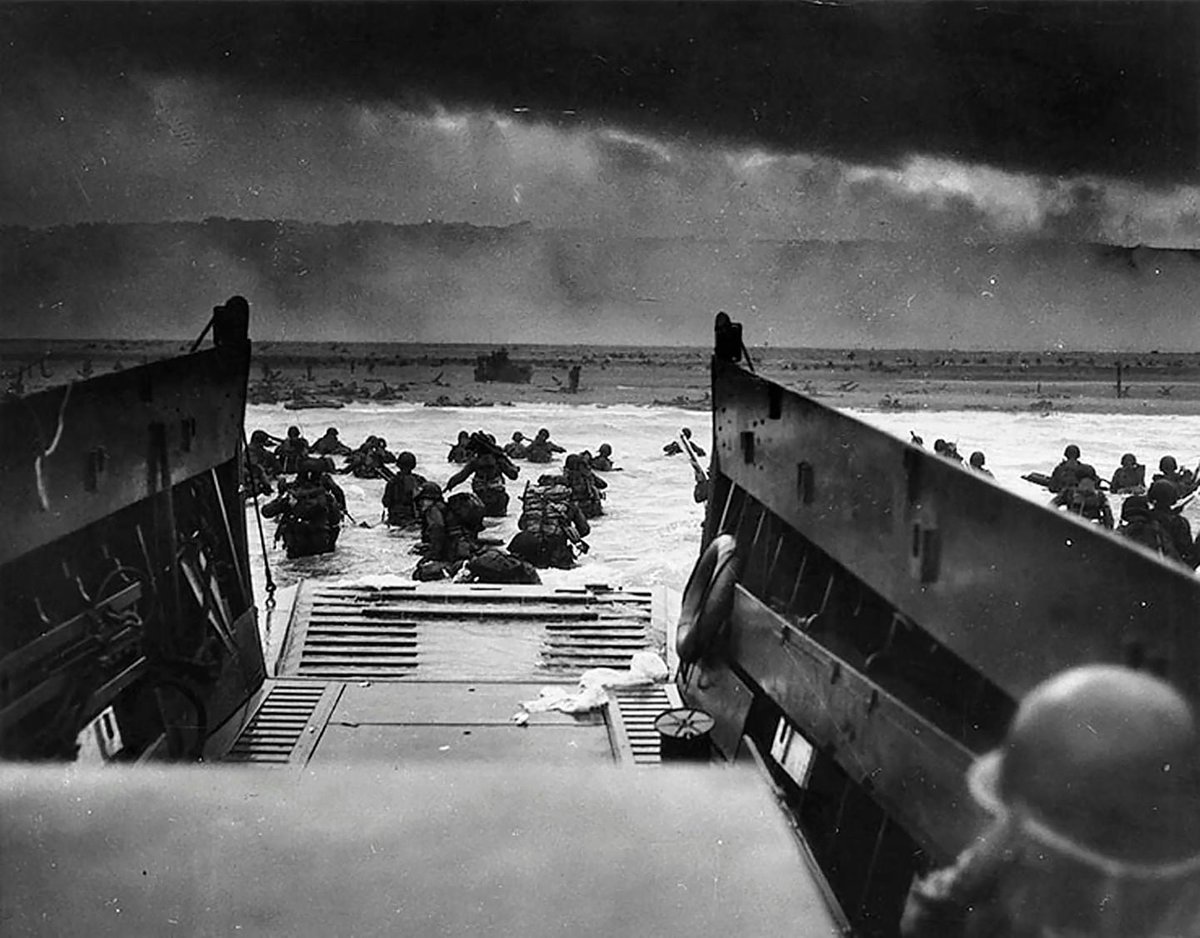 Markusduffy's tweet photo. Today, the 80th anniversary of D-Day, I hope everyone can take a moment to respect all of those who were involved. Thousands of young troops, supported by millions back home, faced something that few can truly understand today. https://t.co/TS7lRNajIN