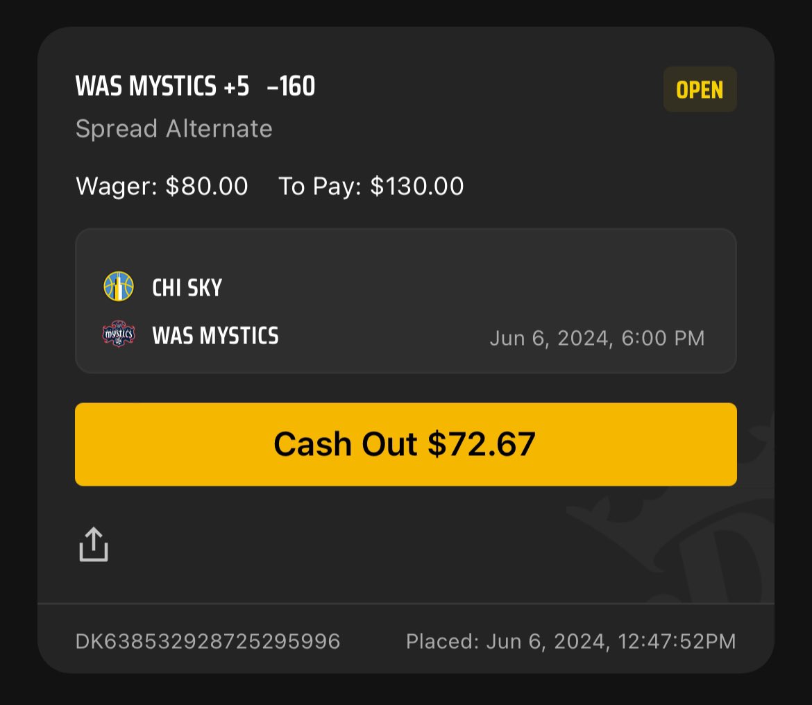 JizzyBets's tweet photo. WNBA tn 

Love the mystics here, think they get their first win against my sky tn Sprinkling a lil bit on ML (will not count on record) 

Taking JJ over pts also, I’ve been pretty bad w player props but she always plays well against the dream

13-13 wnba record after yesterdays W https://t.co/UnyatiWEgP