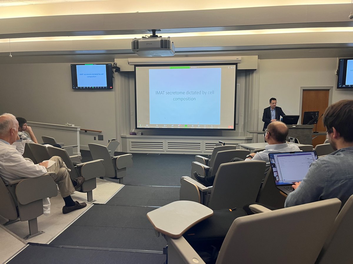 We had Dr. Bryan Bergman from the University of Colorado Anschutz come visit at the end of May! He gave a great talk on his research discussing "Intermuscular adipose tissue - a novel adipose depot impacting muscle strength, size, and insulin sensitivity in humans"
