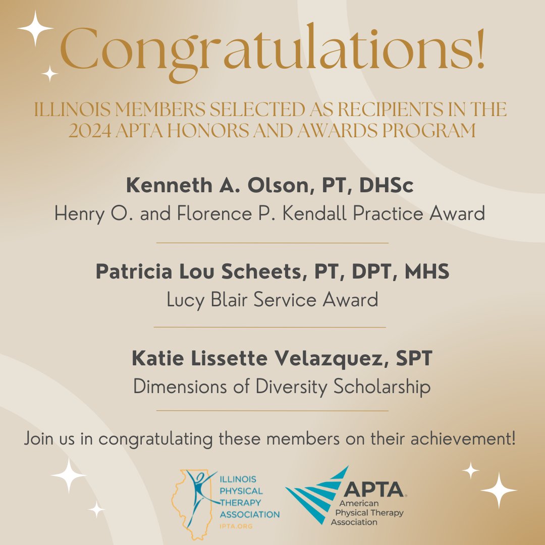 The IPTA is pleased to announce and congratulate our members who have been selected as recipients in the 2024 @APTAtweets Honors and Awards programs.

They will be recognized during the Honors and Awards Reception on July 21st in Kansas City, Missouri.