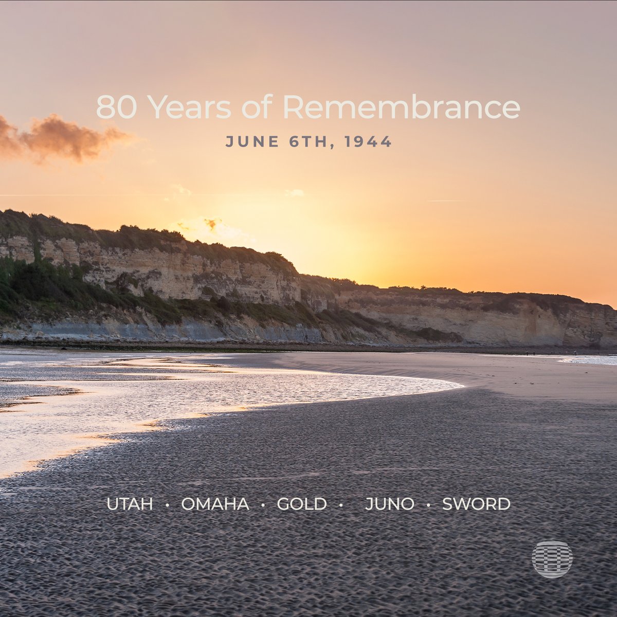 MandliCom's tweet photo. Today marks the 80th anniversary of D-Day, a pivotal moment in WWII. We honor the bravery and sacrifice of those who stormed the beaches of Normandy, fighting for freedom and peace. Their legacy reminds us of the enduring power of courage and unity. https://t.co/tReIQU7CfK