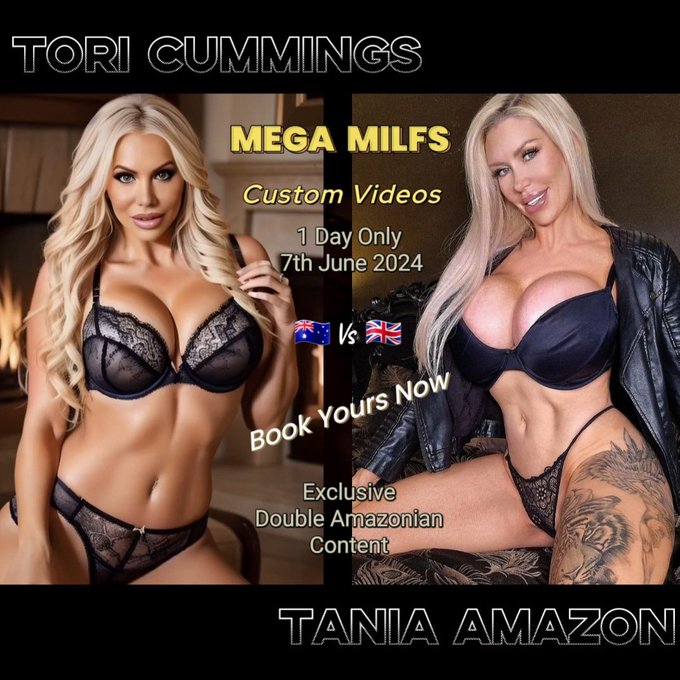 🚨!! TOMORROW !!🚨  The Mega Milf combo of ur Dreams me &amp; @tori_cummings Fri 7th June!   🎬 2 Milf dom scene<a href="/tag/blondes"class="tags"><span>#blondes</span></a><a href="/tag/boobs"class="tags"><span>#boobs</span></a><a href="/tag/bigboobs"class="tags"><span>#bigboobs</span></a><a href="/tag/milfs"class="tags"><span>#milfs</span></a><a href="/tag/bigtits"class="tags"><span>#bigtits</span></a><a href="/tag/tits"class="tags"><span>#tits</span></a>