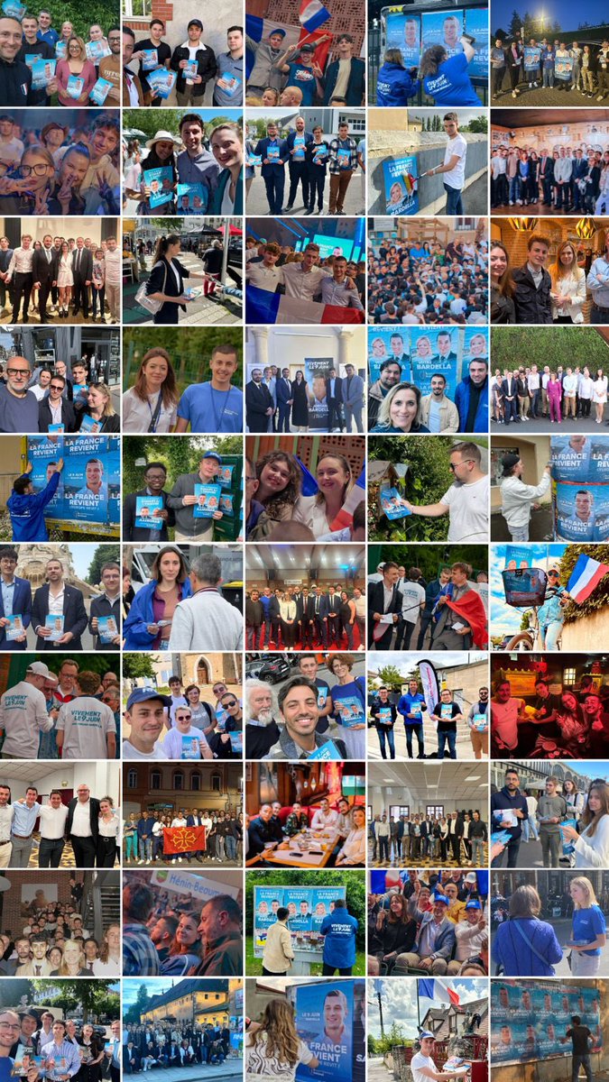 Merci à tous ceux qui, ces derniers mois, n'ont pas compté leurs heures ni ménagé leurs efforts pour mobiliser et convaincre partout en France.

Dimanche, grâce à vous tous, nous pouvons l'emporter et infliger à Emmanuel Macron une déroute sans précédent.

J-3 !