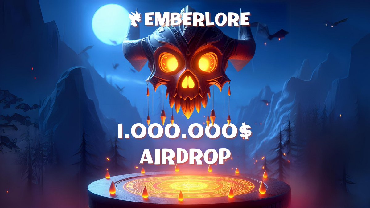 🐉 Dragonlords of EmberLore, brace yourselves for an epic $1M+ $EMBR airdrop! 
Your loyalty and spirit have kindled a reward like no other.

It's more than an airdrop; it's a tribute to your fiery commitment. 
Criteria? 
Shrouded in mystery, but fair and merit-based, honoring